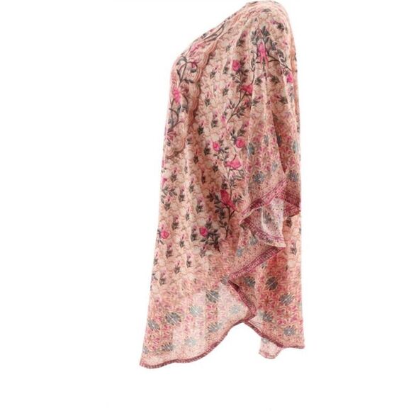 Tolani Collection Regular Printed Woven Caftan Tunic - Picture 3 of 8